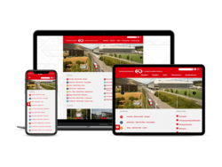 Corporate KMU Website Verkehrsbetriebe Biel, webgearing AG Solothurn