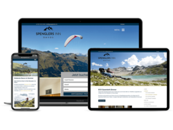 Corporate Hotel Website Spenglers Davos, webgearing AG Solothurn