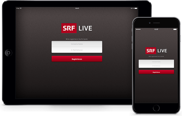 Mobile Intranet App SRF LIVE