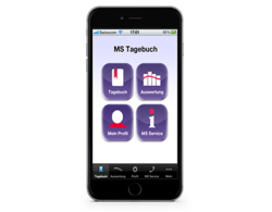 Mobile Enterprise Consumer App, MS Tagebuch für Biogen, Webgearing AG 