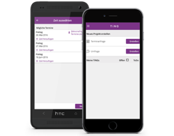 Ting: Mobile App zur Terminvereinbarung für Elco AG, webgearing AG