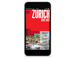 Mobile App Restaurantführer "Zürich geht aus" für Gourmedia AG, webgearing AG Zürich