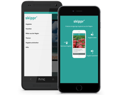 Mobile Consumer App Skippr, webgearing AG