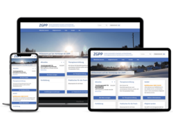 Corporate KMU Website ZGPP, webgearing AG 
