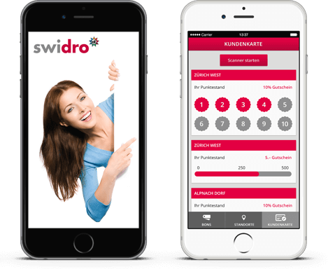 Mobile Sales Promotion App swidro